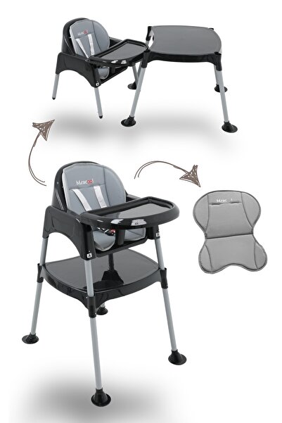 miracool Prime 3in1 Mama Sandalyesi / Çalışma Masalı