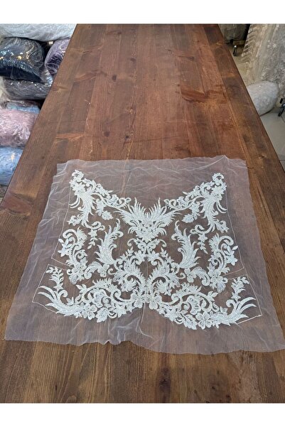 Metroteks Tekstil Metroteks Lüks Pul ve Taş İşlemeli Gelinlik, Nişanlık Ve Ab...