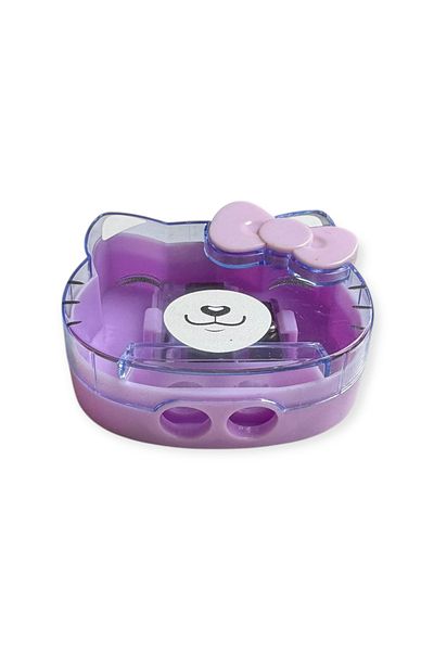 Polin Cute Kitty Double Blade Cat Pencil Sharpener