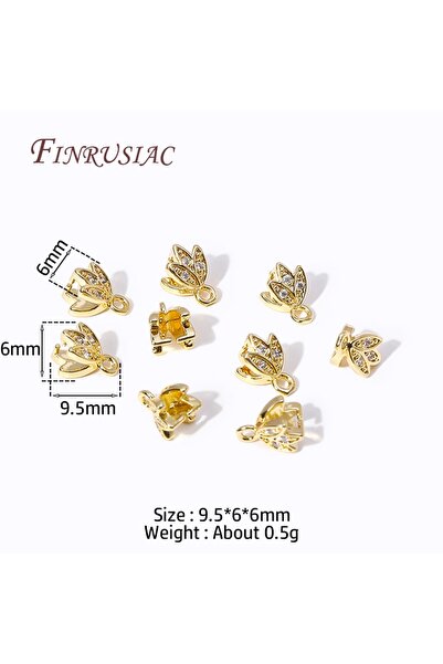 Choice 5 قطع من مشبك مشبك أنيق مطلي بالذهب عيار 18 قيراطًا متعدد الأنواع مرصع...