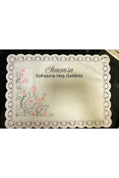 Lion Baskı ve Organizasyon Kişiye Özel Amerikan Servis 10 adet 32x45 cm