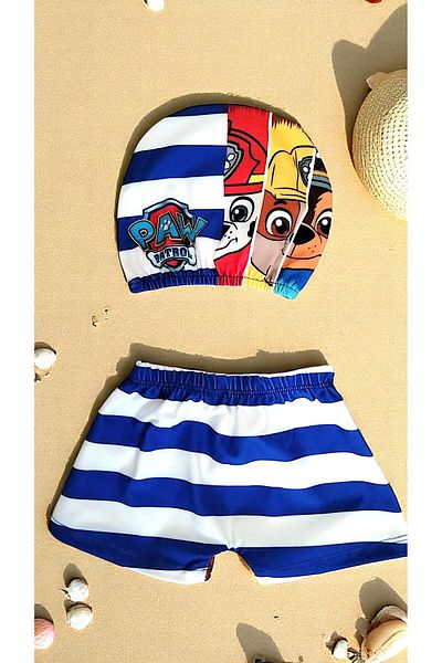 MİLAYS LİFE HOME COLLECTİON PANTALONI SCURT BONNET IMPRIMAT CU PERSONAJE MİLAYS și COSTUME DE BAIE COPII