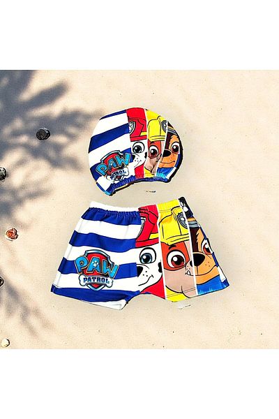 MİLAYS LİFE HOME COLLECTİON PANTALONI SCURT BONNET IMPRIMAT CU PERSONAJE MİLAYS și COSTUME DE BAIE COPII