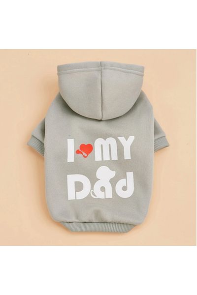 Proxy Paws Gray Dog Sweatshirt for All Seasons