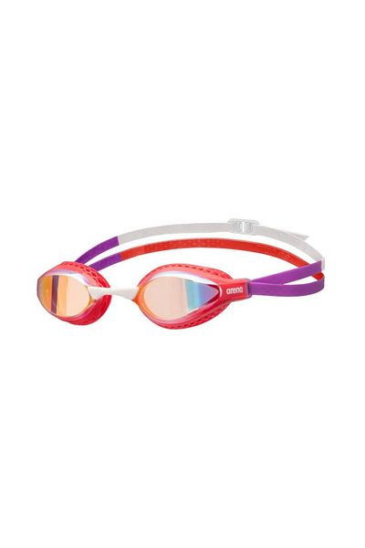 ARENA Air Speed Mirror/Yellow Copper-Bright Coral-Plum Swimming Glasses