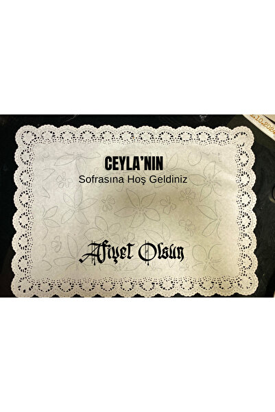 Lion Baskı ve Organizasyon Kişiye Özel Amerikan Servis Kağıt 10 Adet 32x45 Cm