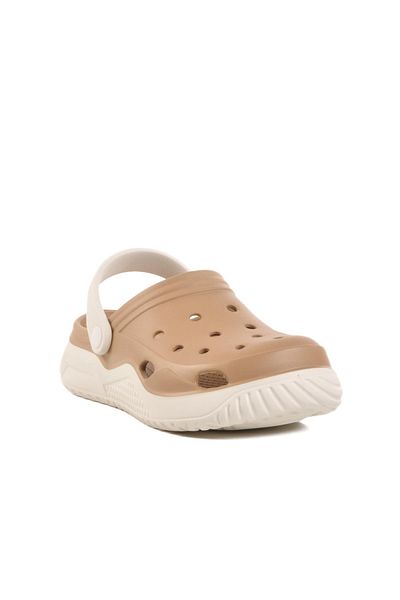 WALKWAY Mink-White Lightweight Eva Sole Unisex Sabo Slippers Stella Z
