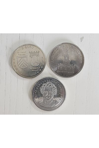 Edi Antik 3 German Collectible Medal Set