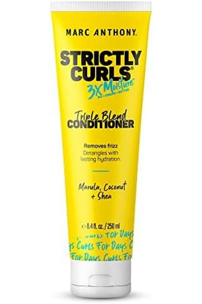 MARC ANTHONY Marc Anthony Strictly Curls 3x Moisture Deep Conditioner for Curl Defining & Anti Frizz