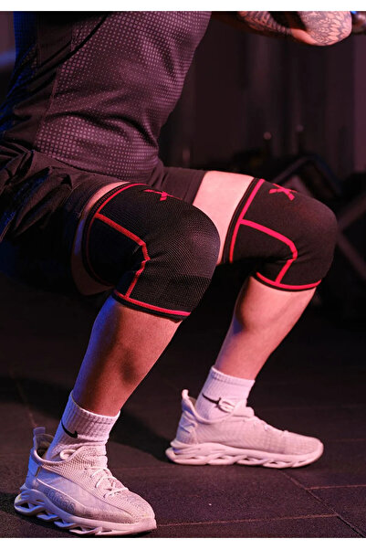 Dex Supports Fitness Sports Knee Pad and Volleyball Knee Pad + Weight Lifting Strap Set of 2