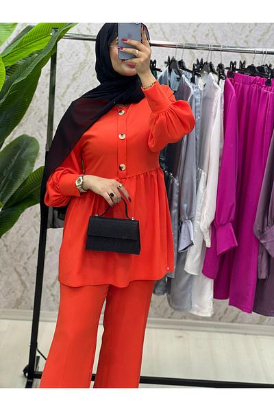 Zümrüt 1744 Model Roba Tunic and Pants Set