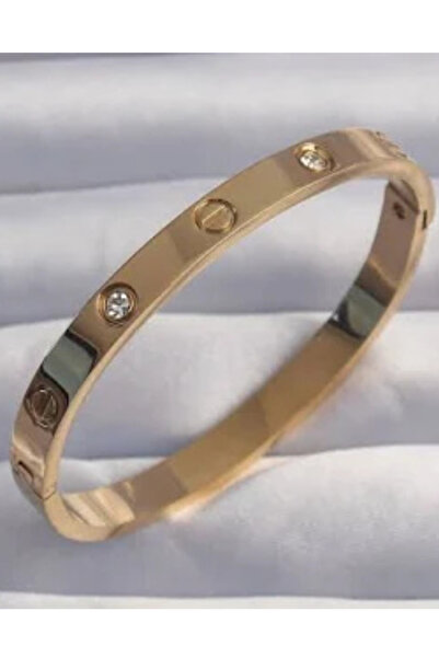 JANRA WORLD سوار من الفولاذ المقاوم للصدأ لون ذهبي وفضي، موديل سميك مع أو بدو...