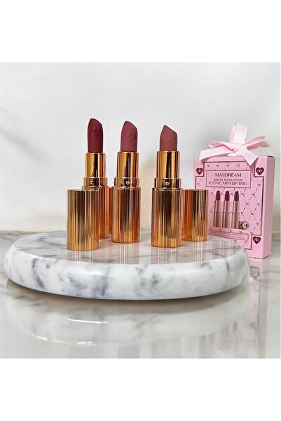MAYDREAM أرواج كريمي ثابتة – 3 ألوان فخامة اللون وثبات يدوم