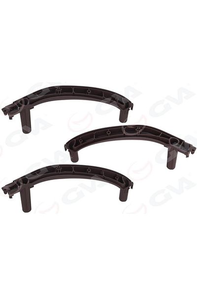 GVA Bmw F15 F16 Coffee Coated Door Handle Handle Set - 3 Pieces