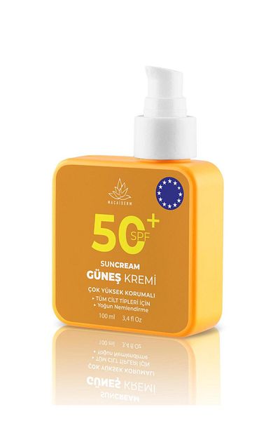 Macaiderm Colorless Spf+50 Sun Cream 100ml Macaiderm Sun Cream