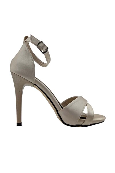 ÇİĞDEM KUNDURA Madeleine | Вечірні туфлі з відкритим носком, перехресними ремінцями та підборами