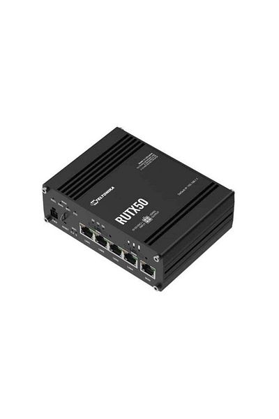 Teltonika RUTX50 Industrial 5G + LTE CAT20 Wireless Router