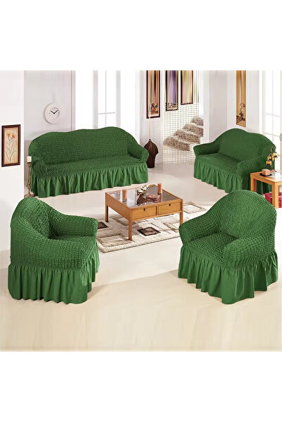 upmall غطاء أريكة، غطاء كنبة، غطاء سرير قابل للتحويل إلى أريكة، غطاء مقعد مرن 3311 طقم