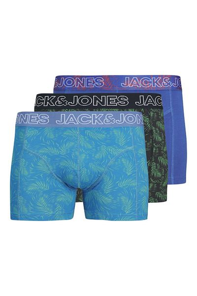 Jack & Jones Men's Blue Jaccanvey Trunks 3 Pieces 12277779 -Azureblue