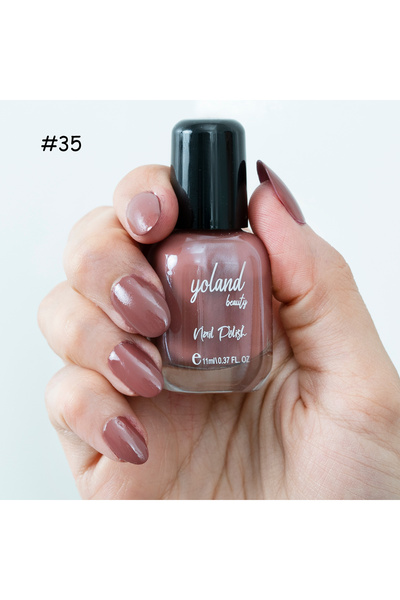 YOLAND BEAUTY طلاء اظافر درجة اللون 35 من يولاند بيوتي 11 ملي