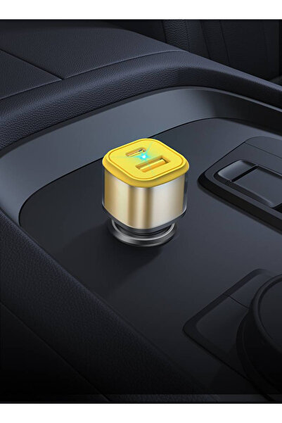 MATECHNO 48W Type-C USB Hızlı Şarj PD Fast Araç Şarj Kiti Araç içi Şarj Aleti Çakmaklık Adaptör