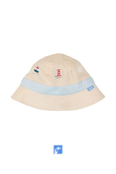Kardelen Butik Denizli 100% Cotton Fisherman Hat (0-18 Months) (44-46 cm)