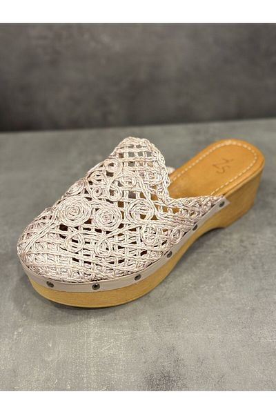 Zeyn Slippers Clogs Wicker Slippers Genuine Sutiner (Gift Money)