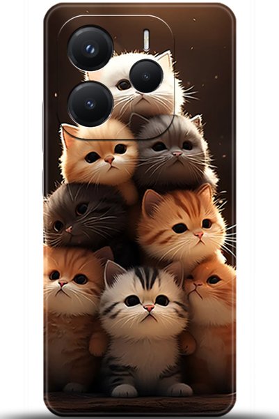 Noprin Xiaomi Redmi Note 14 5g Case Hd Printed Case - Custody Series 5076