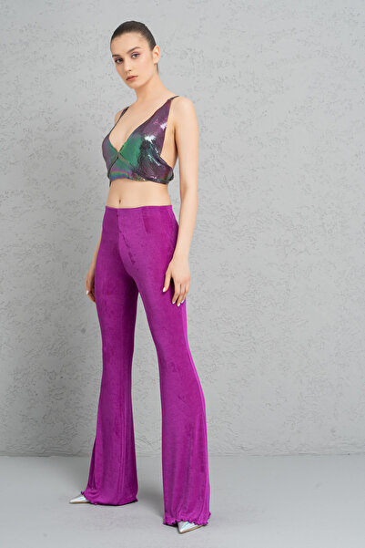 Kikiriki LİKRALI İSPANYOL PAÇA PANTOLON