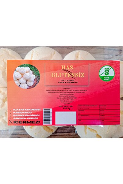 Has Glutensiz sade kurabiye