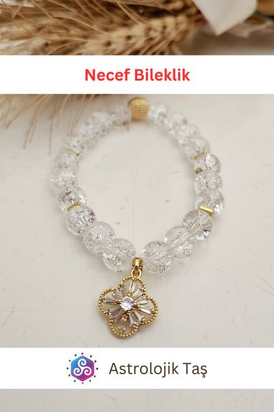 Astrolojik Doğal Taş Necef Stone Natural Stone Bracelet