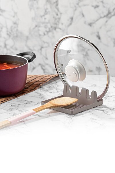 HB LİFE Βάση κουζίνας κουταλιού και καπακιού Πρακτική βάση για καθαρισμό πάγκου