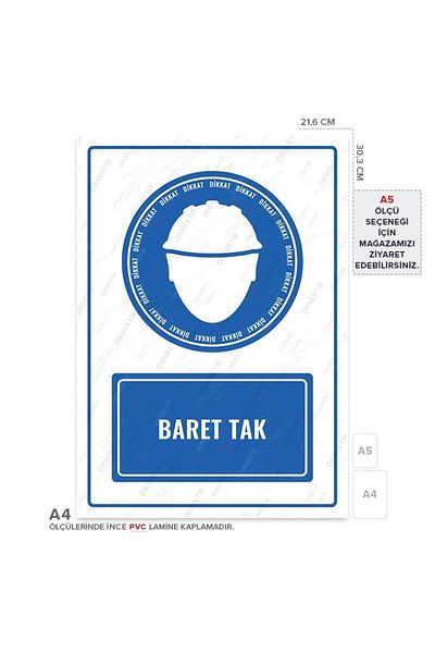 Posterya Ul01104-A4 - Hard Hat Plug Warning Sign (21.6×30.3cm)