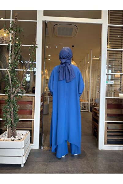 NS Moda Tesettür Mina Takım İndigo Model-538