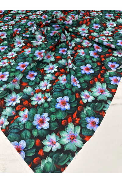 ipekkumaş يتم بيع منتجنا من قماش الكريب المنقوش، قميص شالوار، قطعة واحدة، 1 متر