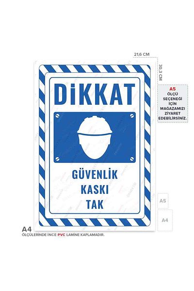Posterya Ul02310-A4 - Safety Helmet Plug Warning Sign (21,6×30,3cm)