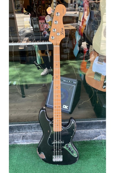 3M Atölye Relic Bass Gitar 4 Telli Bas Gitar Eskitme Tasarım