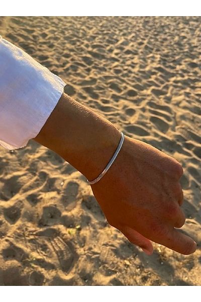 Arjew Italian Steel Chain Bracelet