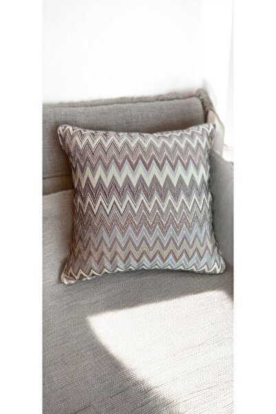 Phoenix Dokuma Kırlent Kılıfı Vizon