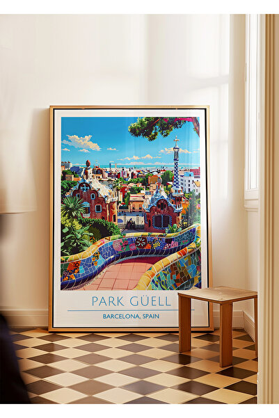 ARTHOUSECOLLECTIVE Poster Parka Güel - Putnički poster - Gradski poster u raz...