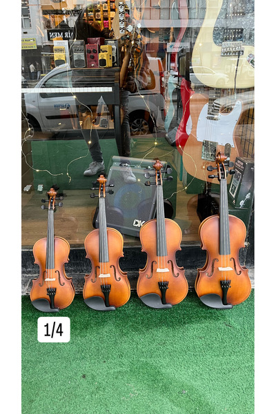 3M Atölye Keman Seti Her Boy Keman Çanta Arşe Reçine Dahil Set