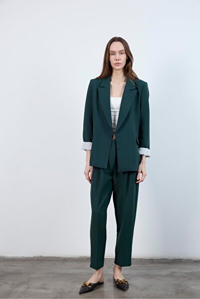 Lady Pixie Kadın Kolu Katlamalı Ceket