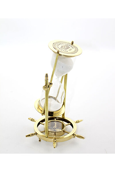 MEKs Brass Sand Timer Model 3