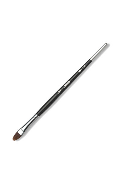 Pebeo 202 38 Black Synthetic Cat Tongue Short Handle Brush