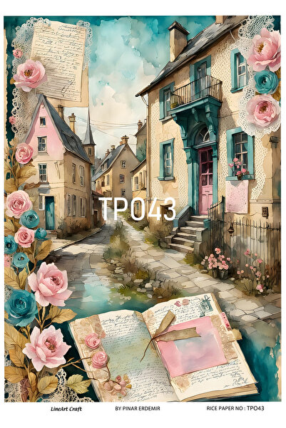 LİNEART Tpo Serisi Pirinç Dekopaj Kağıdı No:TPO43