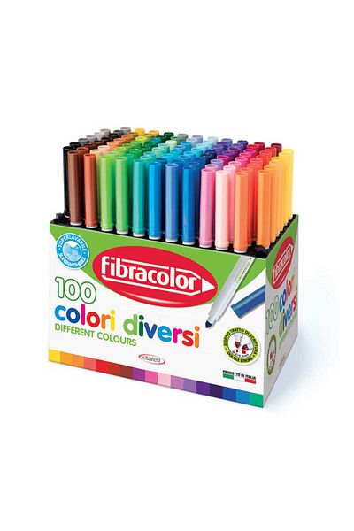 Fibracolor Colori Diversi 100 Renk
