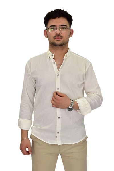 DYNAMO Men's Sports Shirt Regular Fit 9630 Bgl-St04413