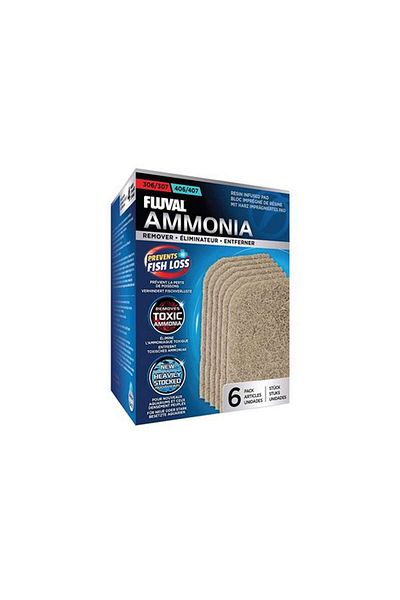 Hagen Fluval 307407 Ammonia Remover 6 Pack Hnzrn