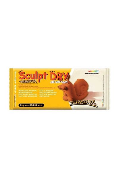 Mungyo 1000Gr Terracota Ceramic Plasticine