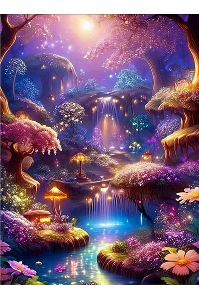 bilteknik Diamond Bead Painting Kit 30X40Cm